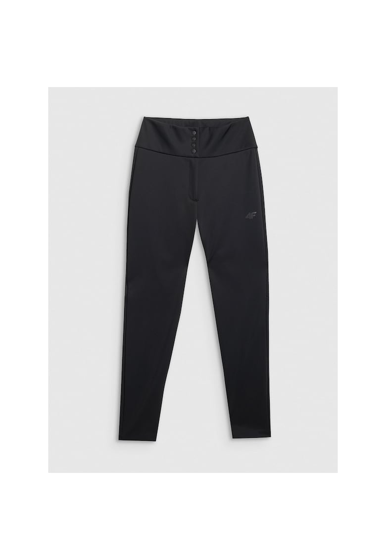 Pantaloni sport dama  schi - negru - poliester