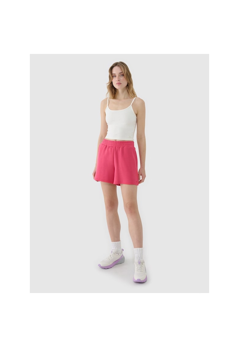 Pantaloni sport dama -  scurti ciclism - roz