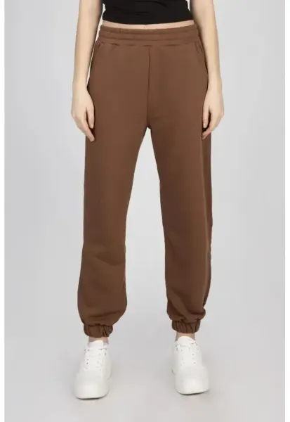 Pantaloni sport dama - talie medie - elastic - textil