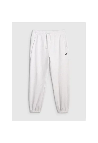 Pantaloni sport  gri - bumbac/poliester - croiala normala - fara captuseala - pentru barbati