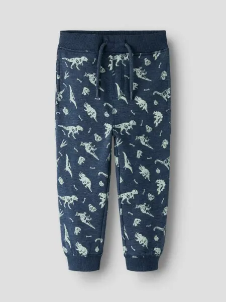 Pantaloni sport Nmmvimo Nreg Aop Swe Bru