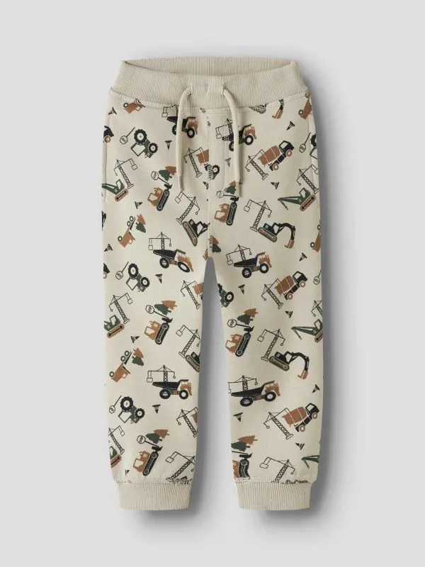Pantaloni sport Nmmvimo Nreg Aop Swe Bru