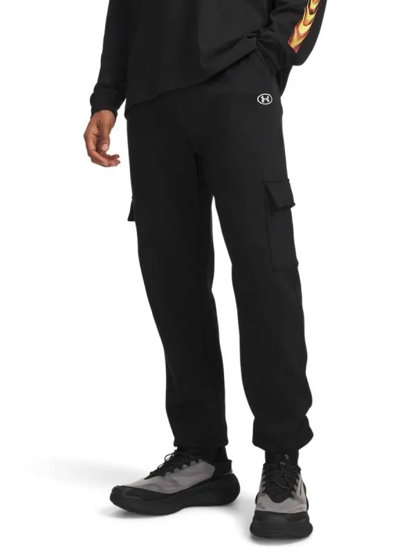 Pantaloni sport Ua Rival Flc Cargo Jgrs