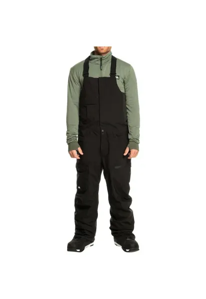 Pantaloni sport  Utility - impermeabili - negru - poliester - pentru iarna - barbati