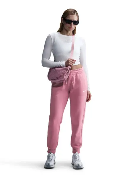 Pantaloni sport W Nsw Phnx Flc Mr Std