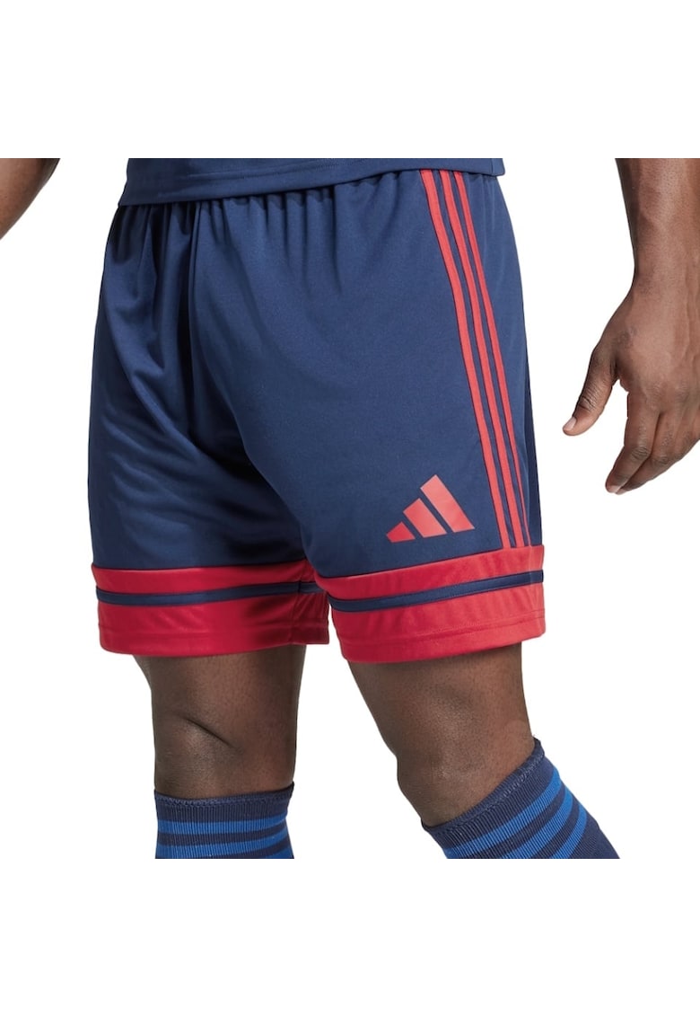 Pantaloni  Squadra 25 barbati - Rosu/Bleumarin