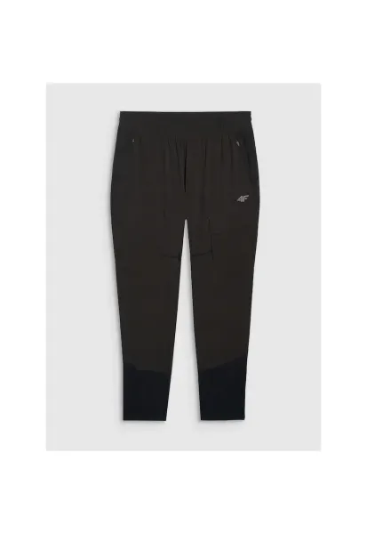 Pantaloni trekking barbati  poliester - negri