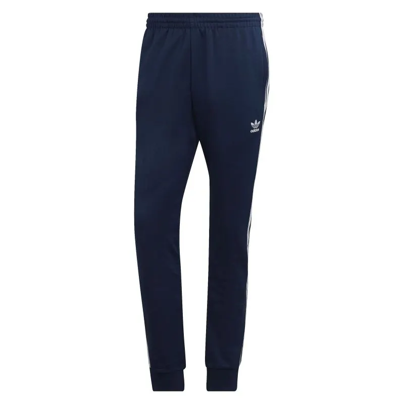 Pantaloni trening ADIDAS pentru barbati SUPERSTAR TP P BLUE - HK7353
