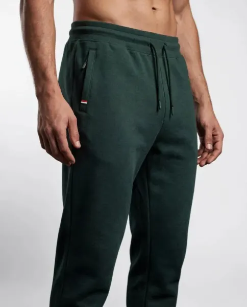 Pantaloni Trening Barbat Berfin cu Manseta Engros - Verde