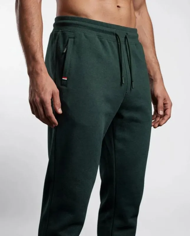 Pantaloni Trening Barbat Berfin cu Manseta Engros - Verde