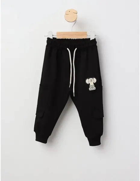 Pantaloni trening D-ENIM negru