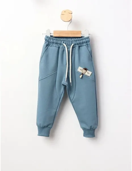 Pantaloni trening HHU Design albastru deschis