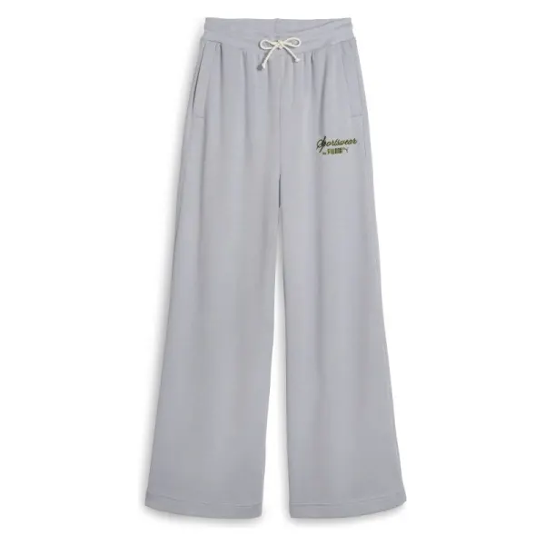 Pantaloni trening PUMA pentru femei CLASSICS+ RELAXED SWEATPANTS - 62427463
