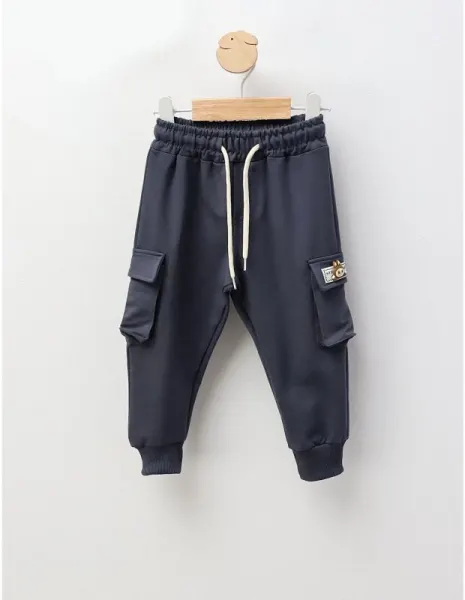 Pantaloni trening Street albastru