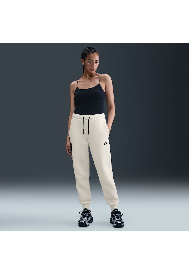 Pantaloni  W Nsw Tch Flc Mr Jgger 2 - Bej