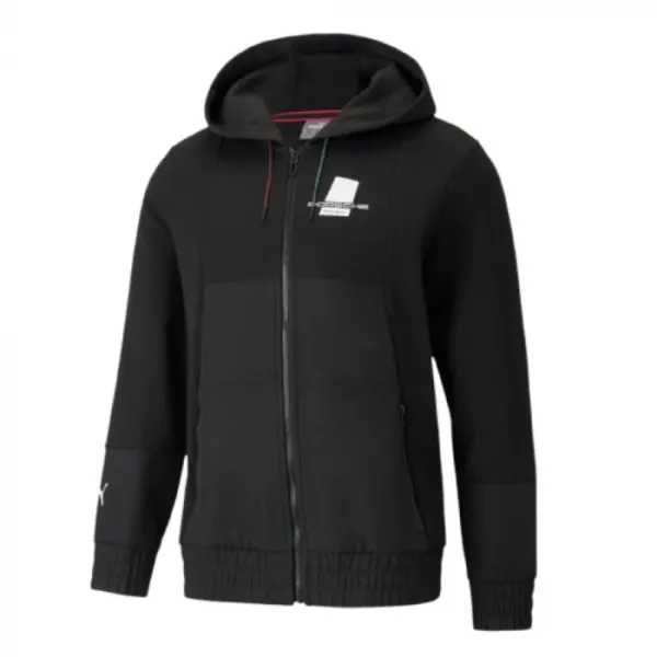 Pl Sweat Hoodie Jacket Puma Black