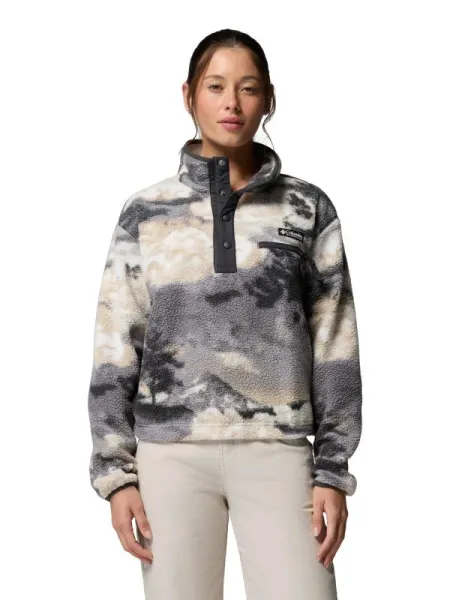 Polar Women's Helvetia™ Ii Printed Cropped Half Sn