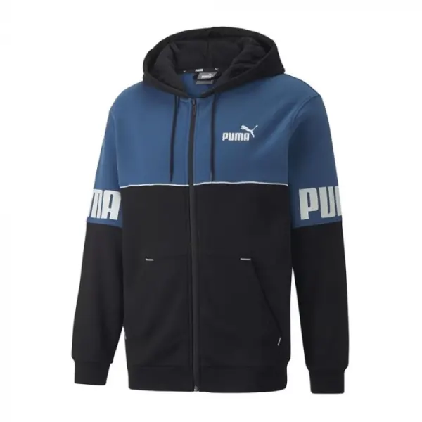 Puma Power Colorblock Full-Zip Hoodie FL