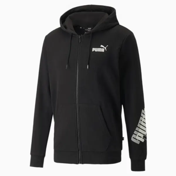Puma Power Logo Full-Zip Hoodie TR Puma