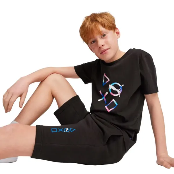 PUMA X PLAYSTATION Graphic Tee PUMA Blac 624862-01