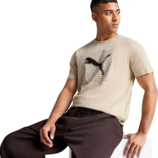 PUMATECH Graphic Tee Desert Dust 684607-68