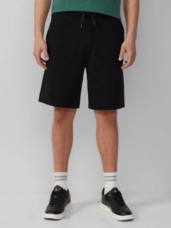 Q/S by s.Oliver Pantaloni scurti sport, barbati, cu talie medie si croiala Regular Fit, Negru (SELECTATI MARIMEA: 2XL)