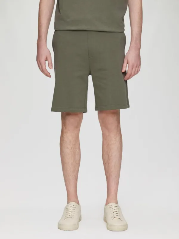 Q/S by s.Oliver Pantaloni scurti sport, barbati, cu talie medie si croiala Regular Fit, Verde (SELECTATI MARIMEA: 2XL)