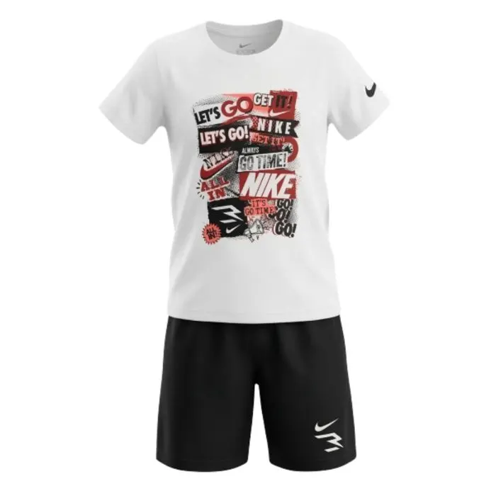 RWB COLLAGE TEE TERRY SHORT SE 8Q1426-001