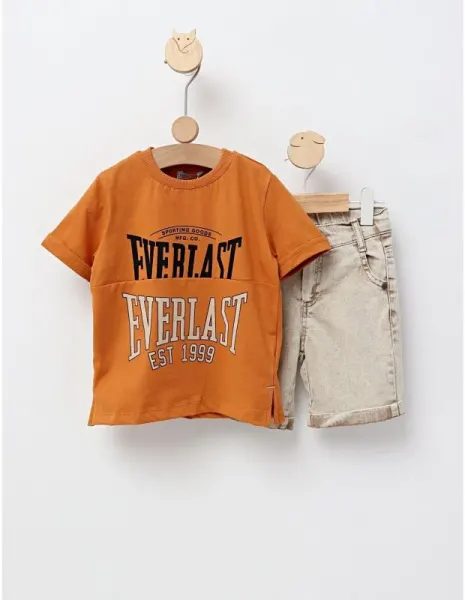 Set 2 piese EVERLAST caramiziu