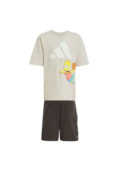 Set de tricou si pantaloni scurti cu logo
