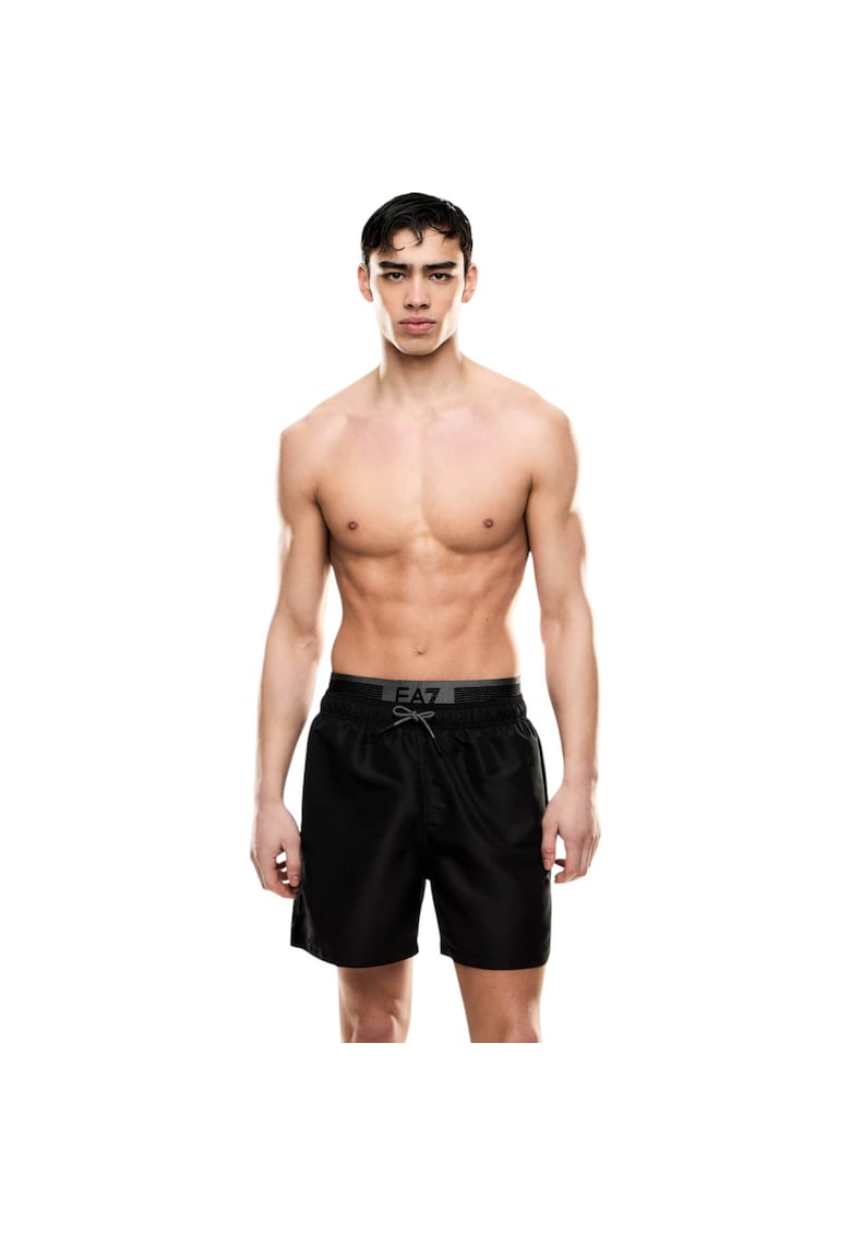 Short  EA7 Water Sports Tape 43641 - Negru