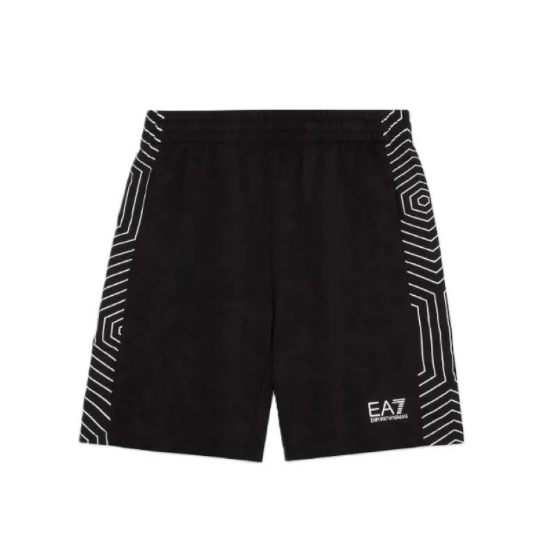 Sort EA7 BOY BERMUDA GRAPHIC COFT