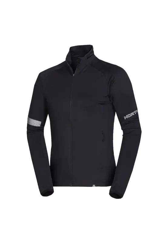 SULOV1 – bluza fleece de schi de tura pentru barbati - Negru