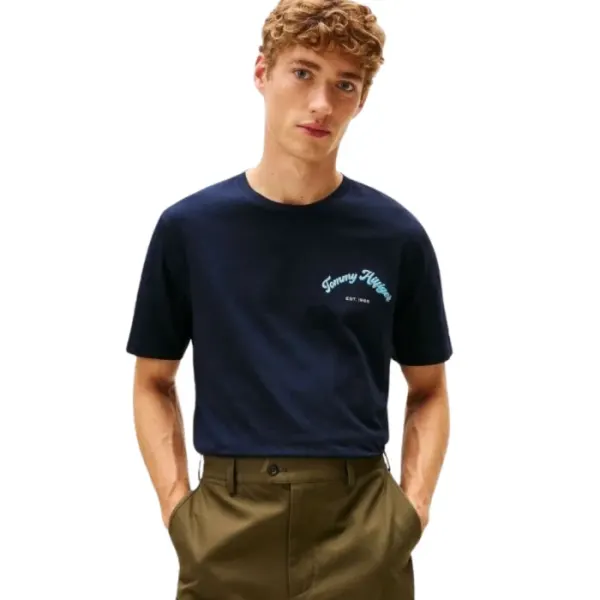 T-SHIRT MANICA CORTA COTONE ICON GRAPHIC MW0MW41475-DW5