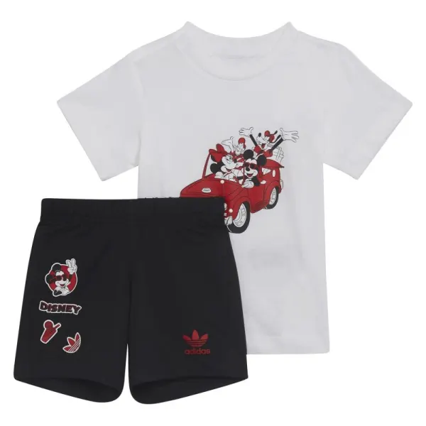 Trening ADIDAS pentru copii MICKEY AND MINNIE SHORT TEE SET - HF7538