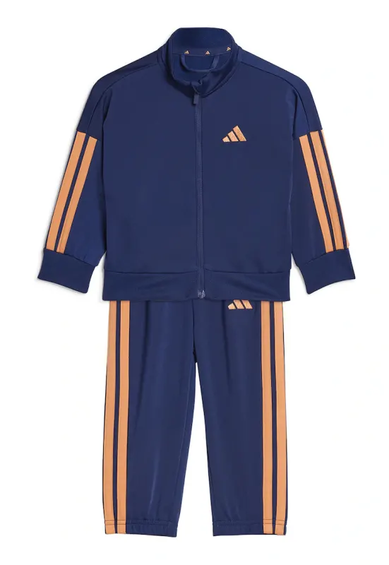 Trening cu fermoar Essentials Climacool - Portocaliu/Bleumarin