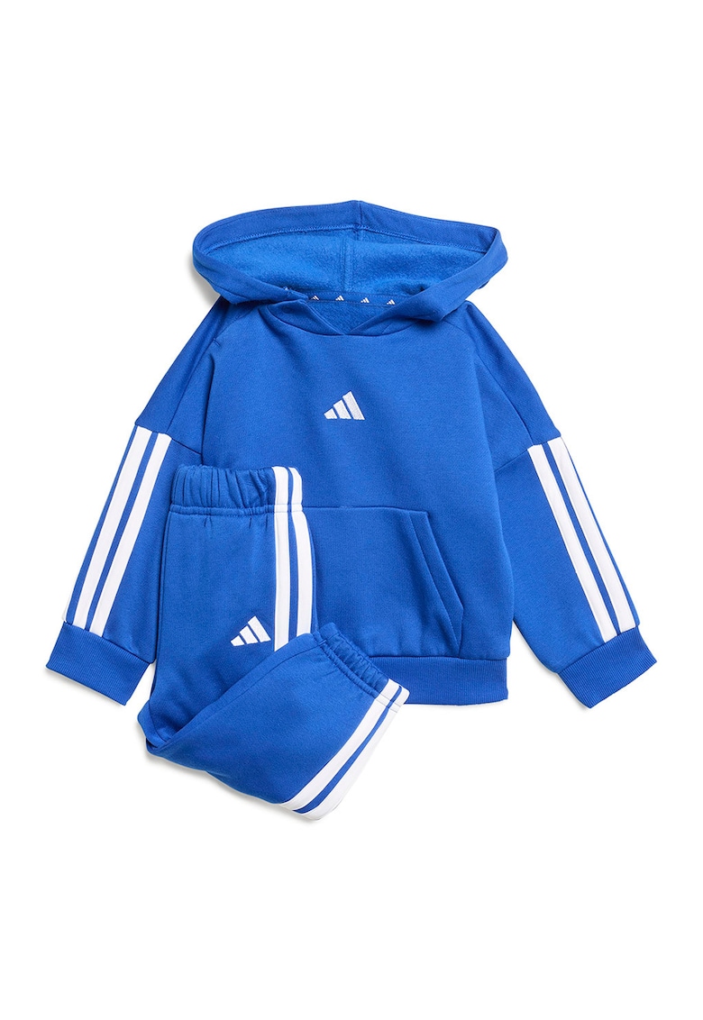 Trening cu gluga Essentials - Alb/Albastru