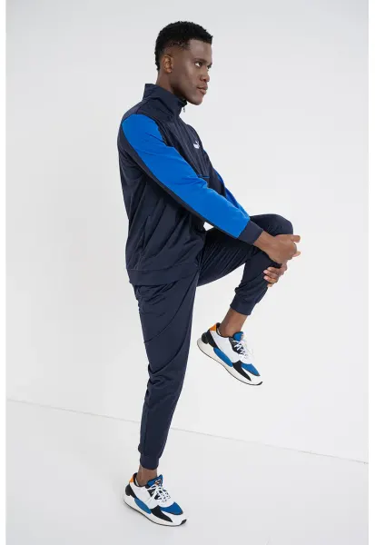 Trening cu logo Poly - Bleumarin
