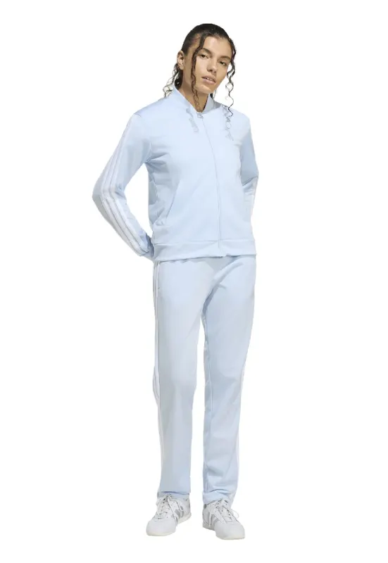 Trening cu logo si fermoar Essentials - Alb/Albastru deschis