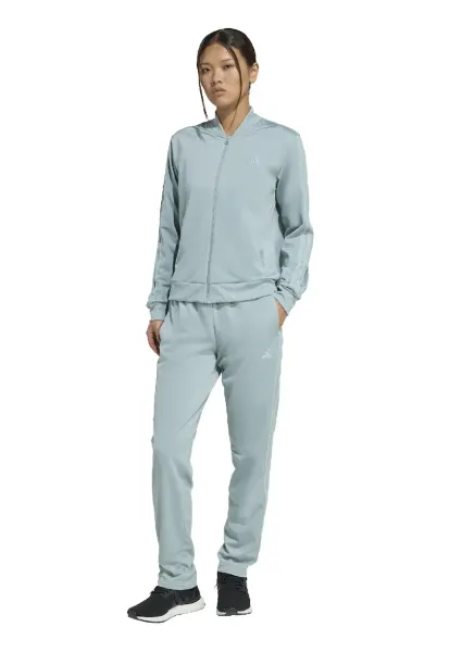 Trening cu logo si fermoar Essentials - Albastru pastel