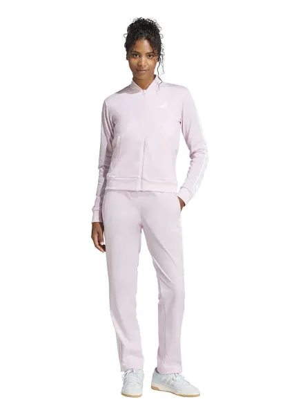 Trening cu logo si fermoar Essentials - Roz pastel