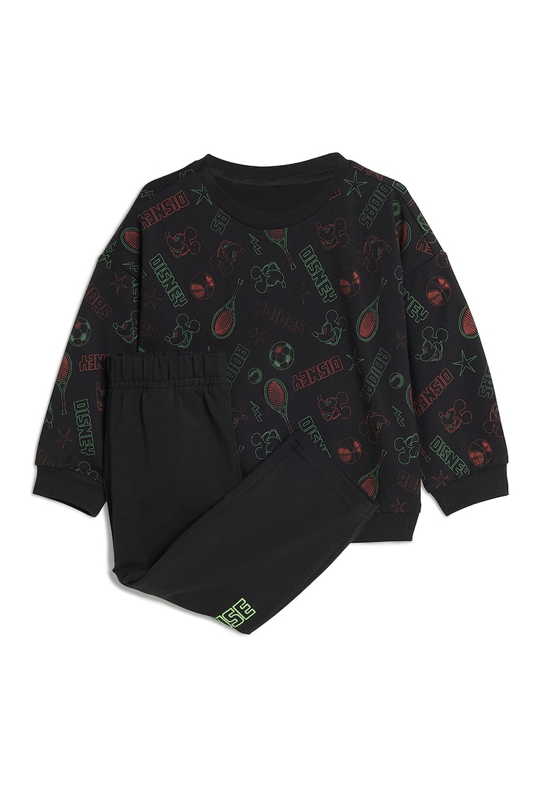 Trening cu Mickey Mouse - Negru/Verde lime