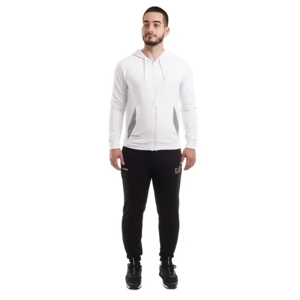 Trening EMPORIO ARMANI EA7 pentru barbati TRAIN 7 LINES T-SUIT HOODIE FZ CH COFT - 3DPV54PJLIZ021BA