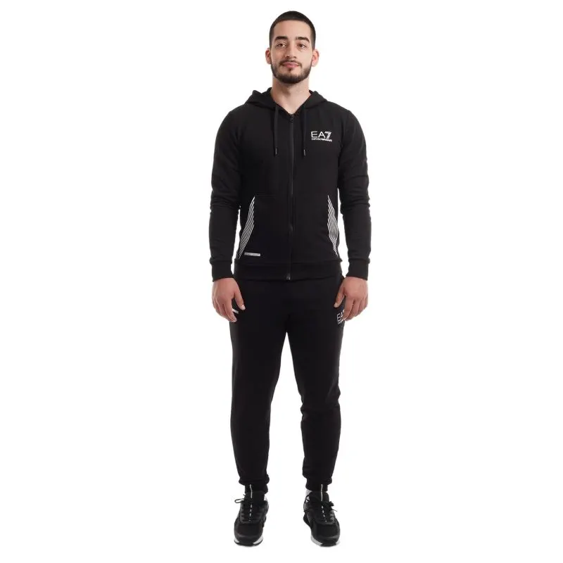 Trening EMPORIO ARMANI EA7 pentru barbati TRAIN 7 LINES T-SUIT HOODIE FZ CH COFT - 3DPV54PJLIZ01200