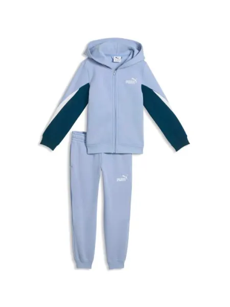 Trening Ess Block Hooded Full-zip Sweat