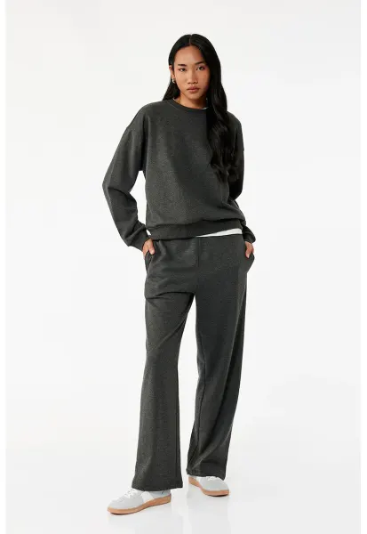 Trening relaxed fit uni - Gri inchis