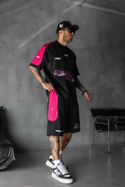 TRENING URBAN CULTURE OVERSIZE BLACK TRBI42(1873-74) (MĂRIME: M)