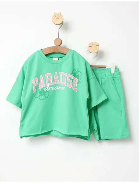Trening vara Crop TOP verde