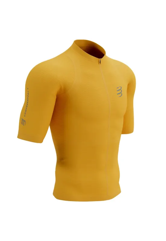 Tricou alergare barbati  Trail Racing Postural FW 2024-Portocaliu-