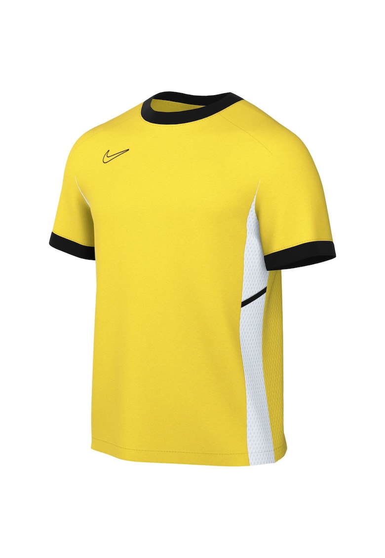 Tricou barbatesc - Nike - Dri-FIT Academy - maneci lungi - galben - poliester reciclat -
